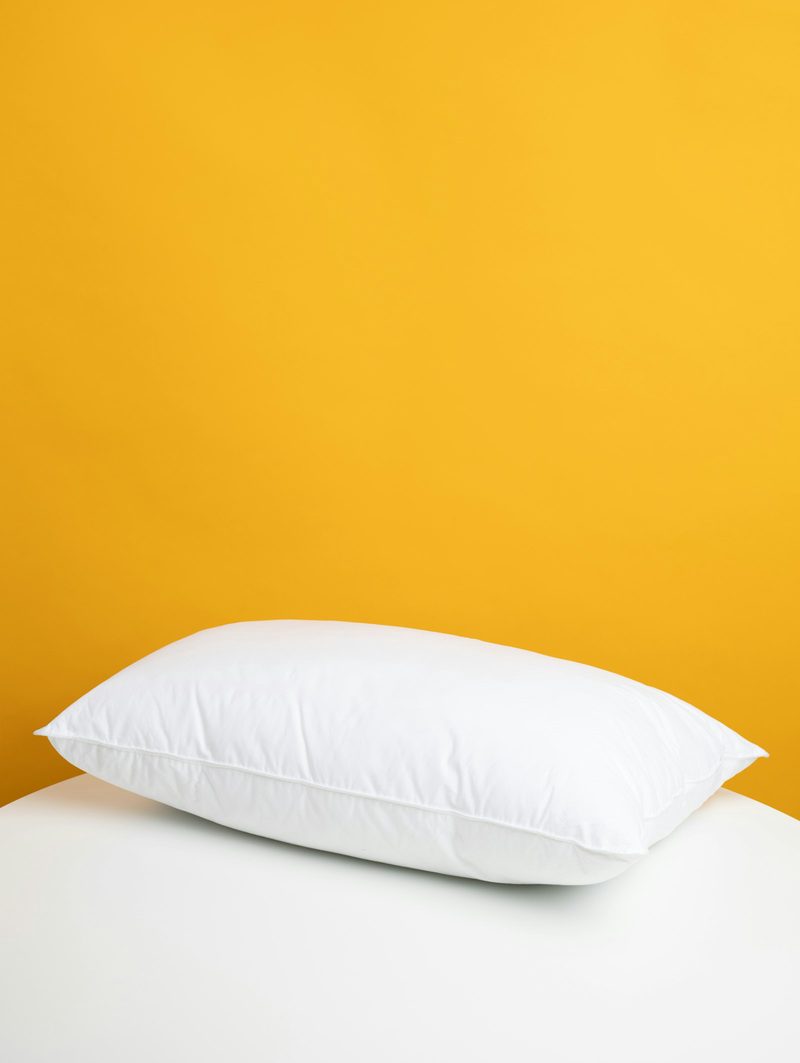 Folded cotton throw